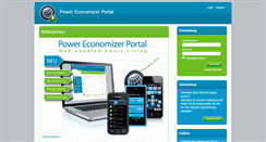 Desktop Screenshot of portal.power-economizer.de
